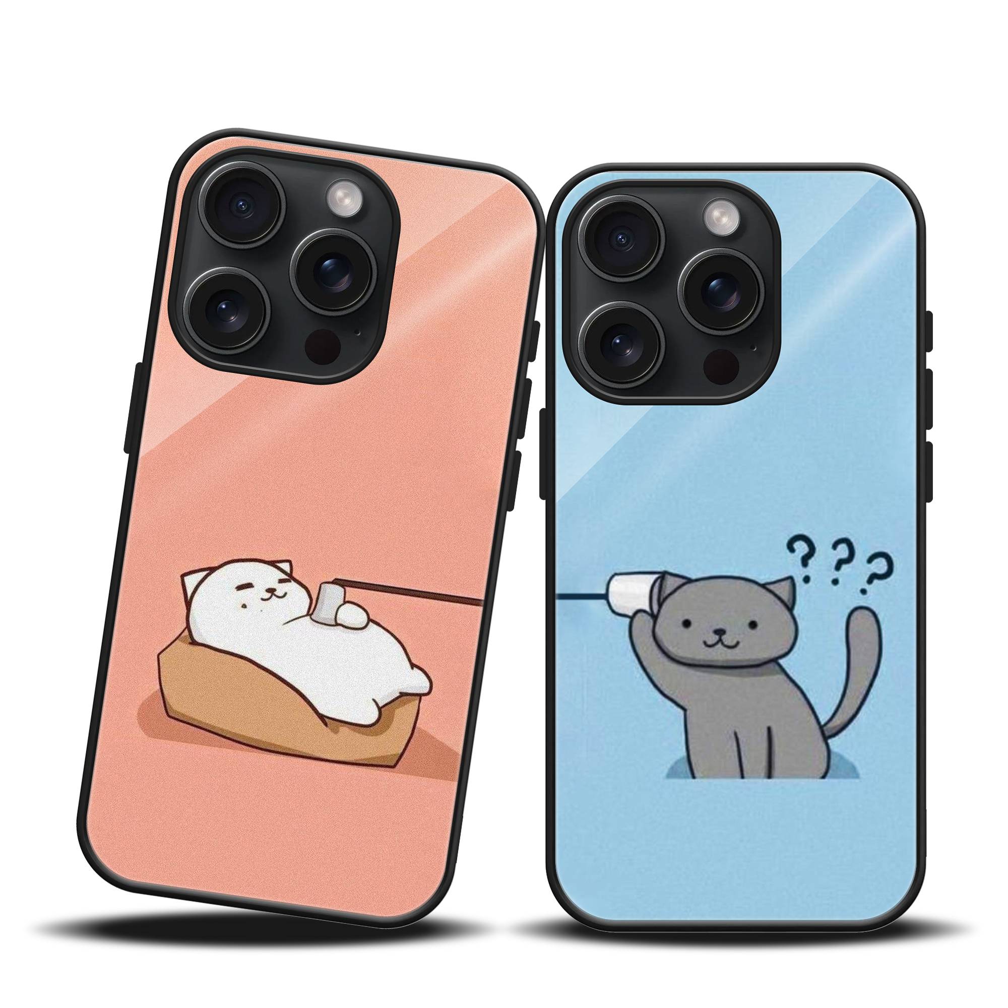 Meow Mates Couple Mobile Case image 0