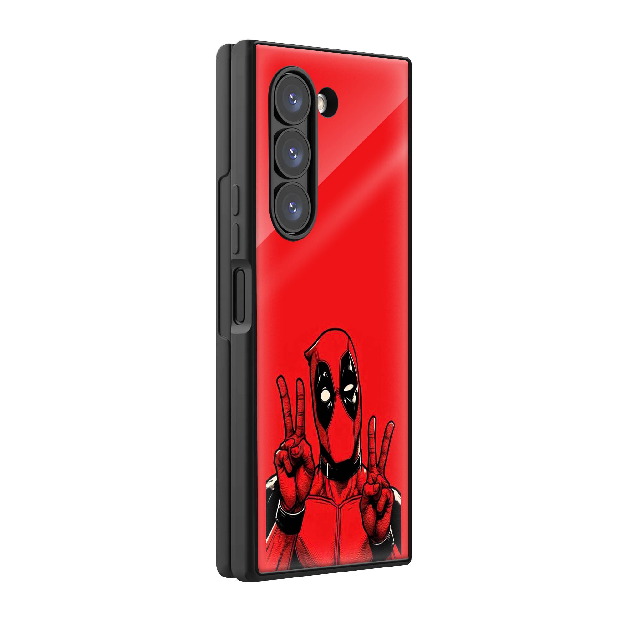 Deadpool Samsung Z Fold Glass Case image 0 Main image