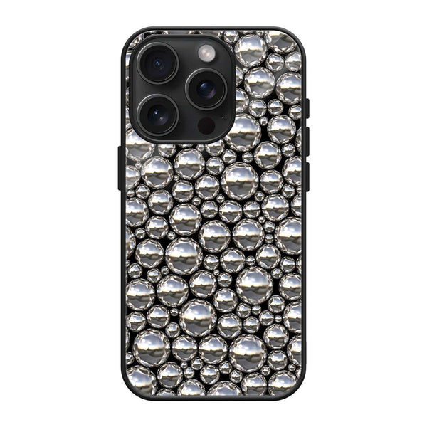 Silver Balls Glass Case image 0