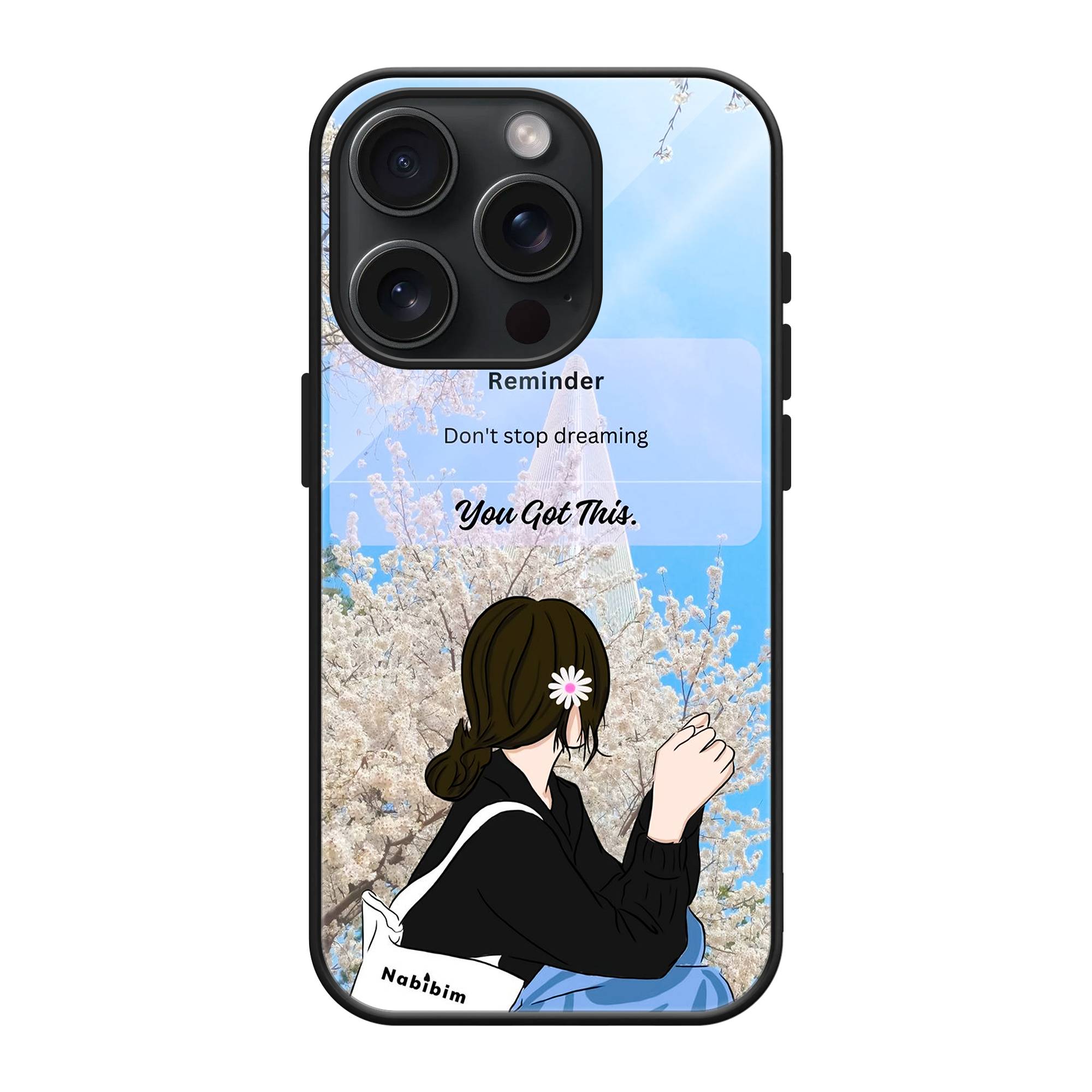 Don't Stop Dreaming Glass Case image 0 Main image