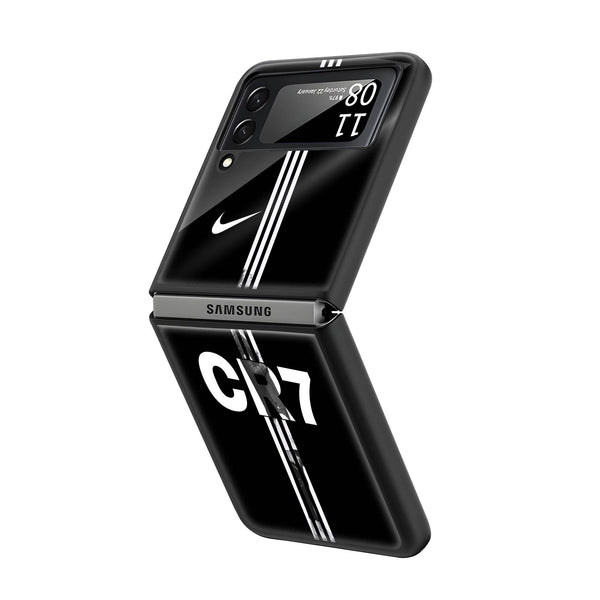 CR7 Samsung Z Flip Glass Case image 1