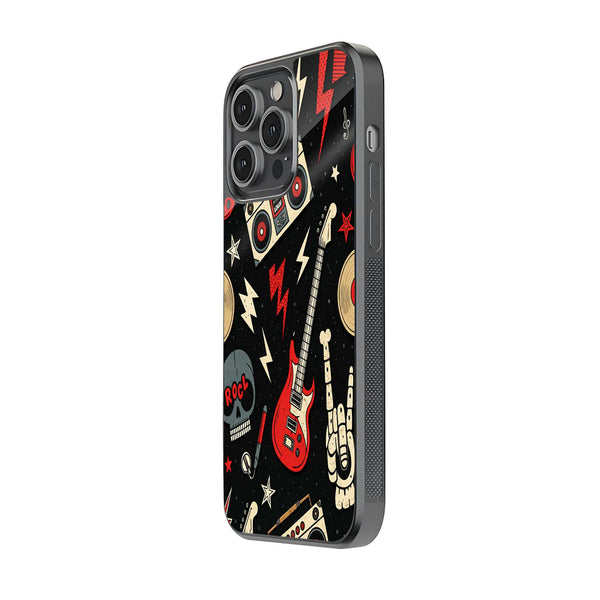 Rock And Roll Glass Case image 1