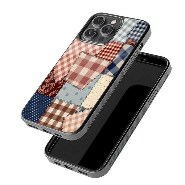 Cozy Checks Glass Case image 2