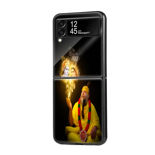 Pream Bhakti Samsung Z Flip Glass Case image 0