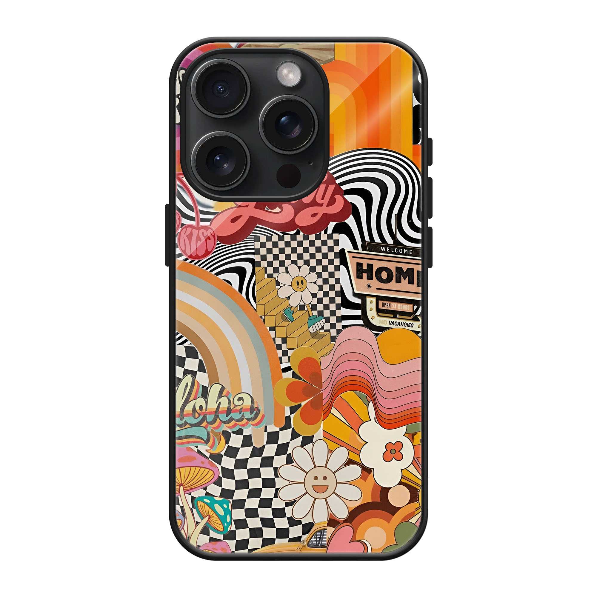 Groovy Days Glass Case image 0