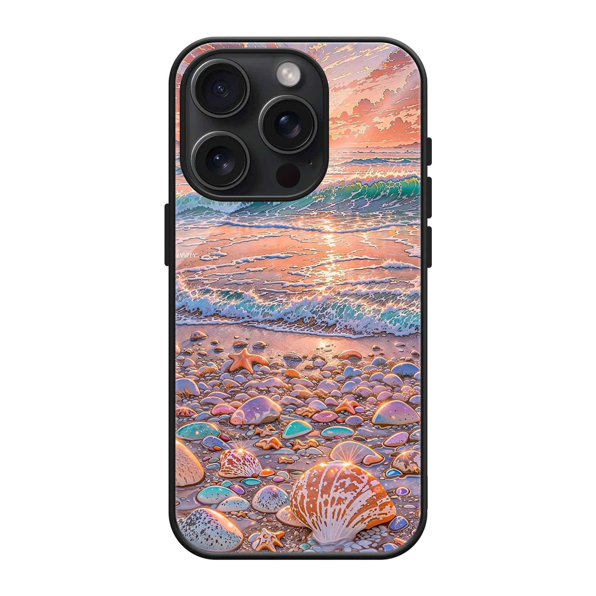 Beach Bloom Glass Case image 0