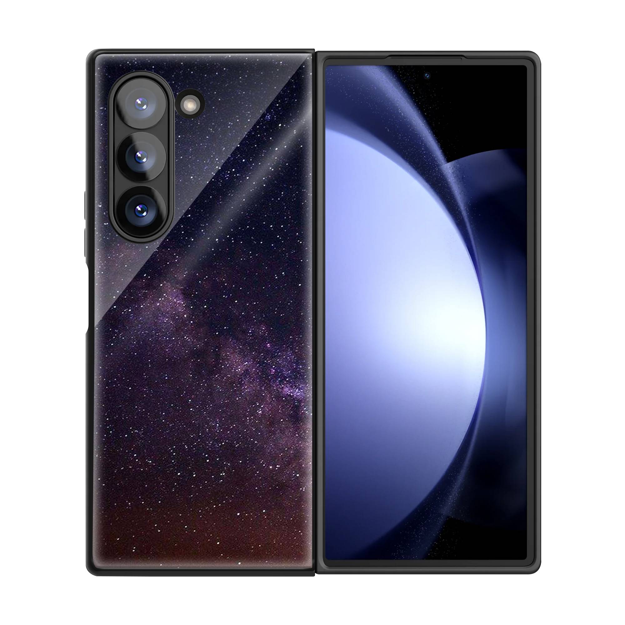 Andromeda Galaxy Samsung Z Fold Glass Case image 2