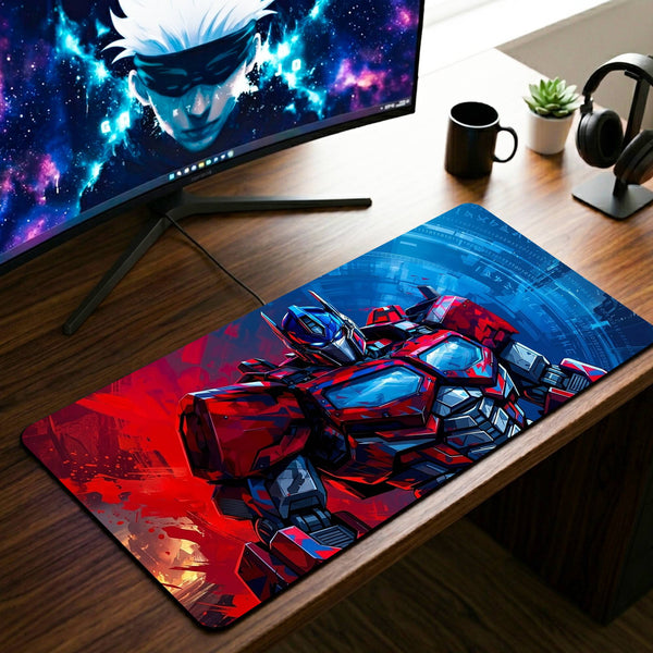 Optimus Prime Desk Mat - 11 x 23 Inch image