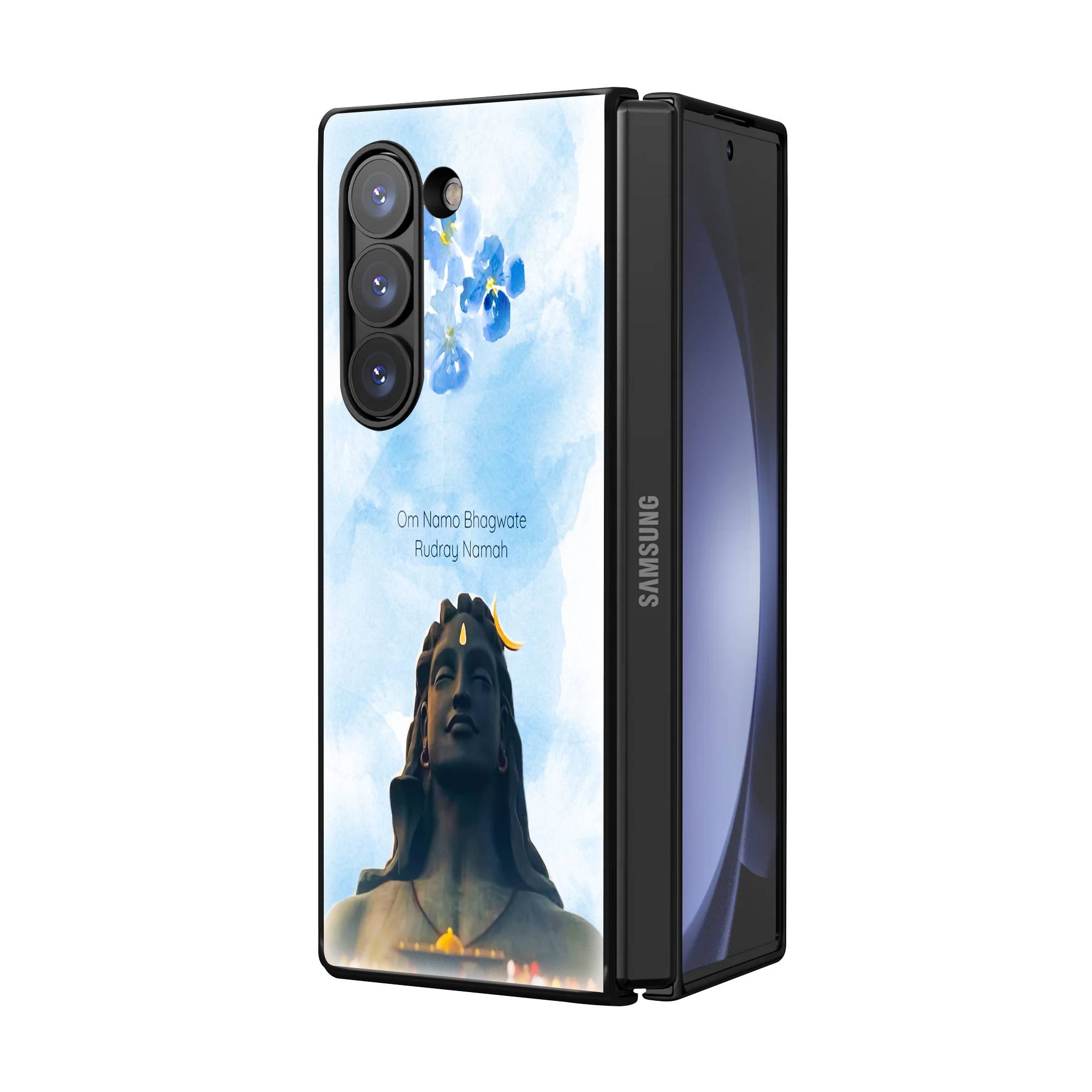 Adiyogi Samsung Z Fold Glass Case Secondary image