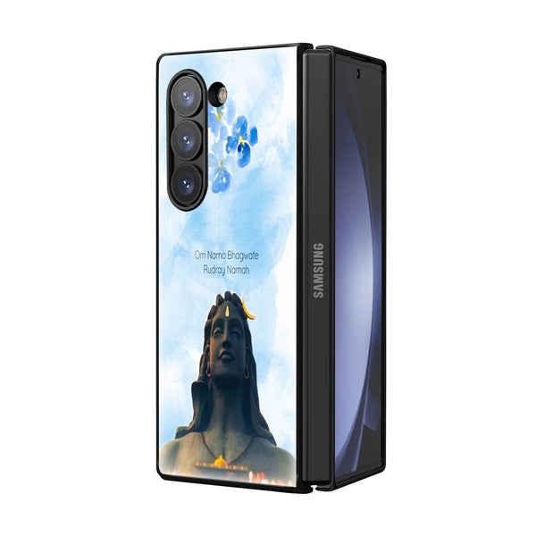 Adiyogi Samsung Z Fold Glass Case image 1