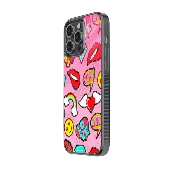 Sticker Pop Glass Case image 1