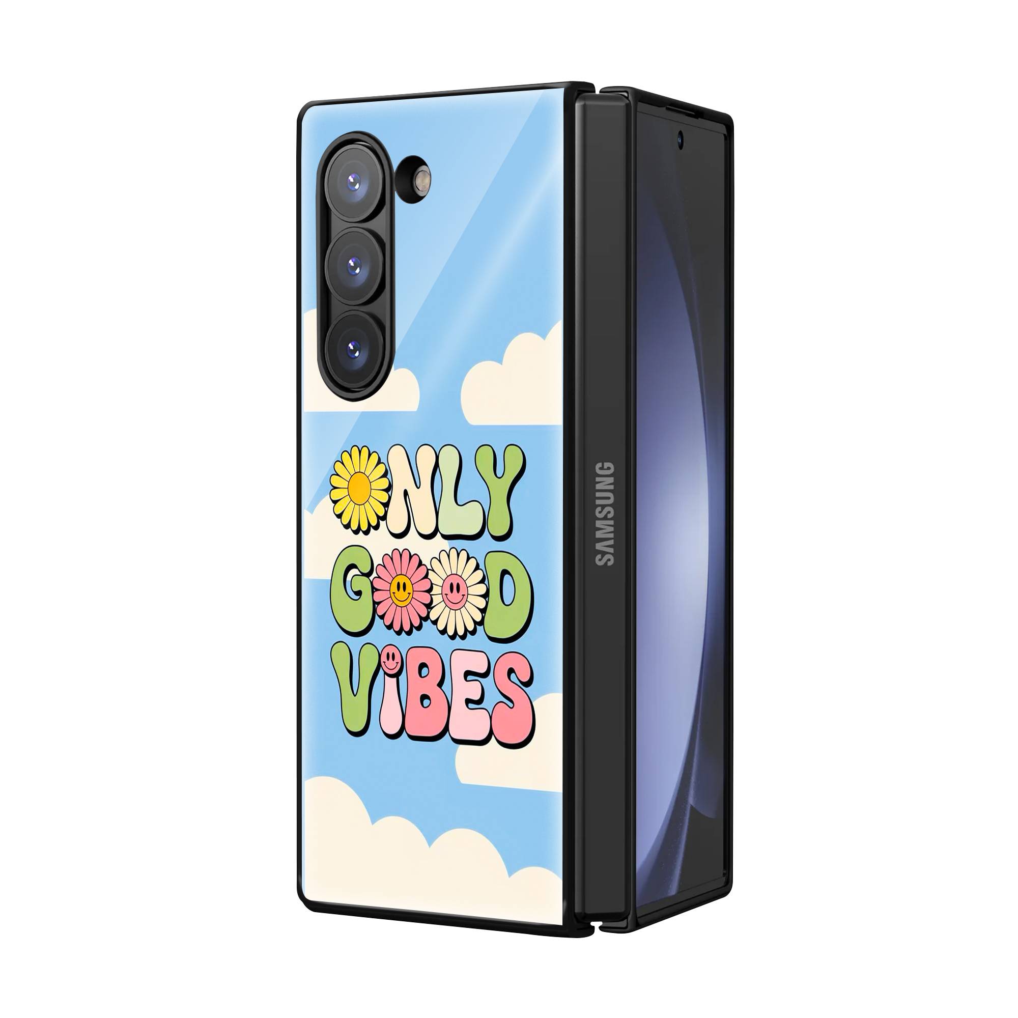 Main Vibe Samsung Z Fold Glass Case Secondary image