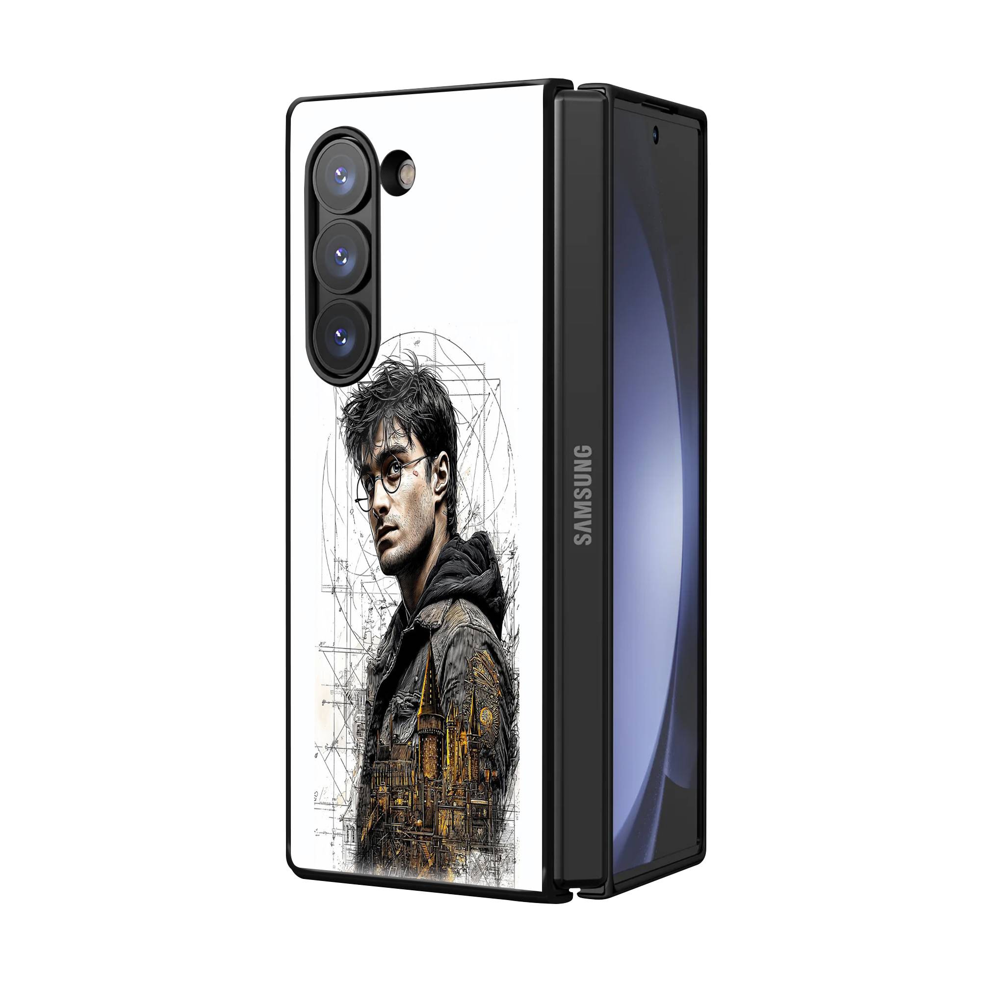 Potter's Plan Samsung Z Fold Glass Case Secondary image