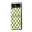 Smiley Squares Samsung Z Flip Glass Case image 0