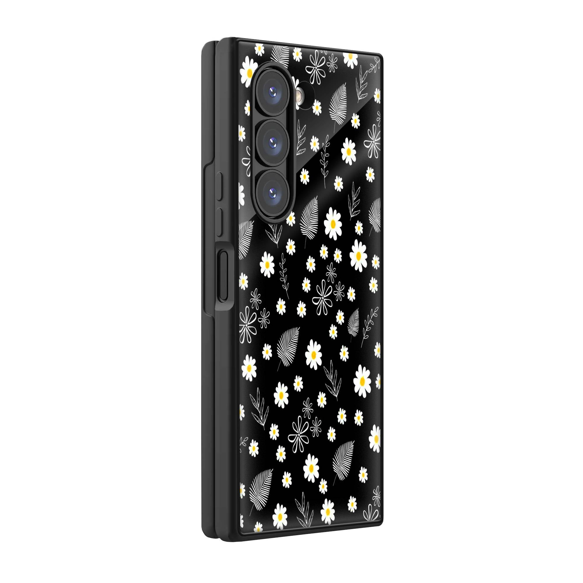 Monochrome Garden Samsung Z Fold Glass Case image 0 Main image