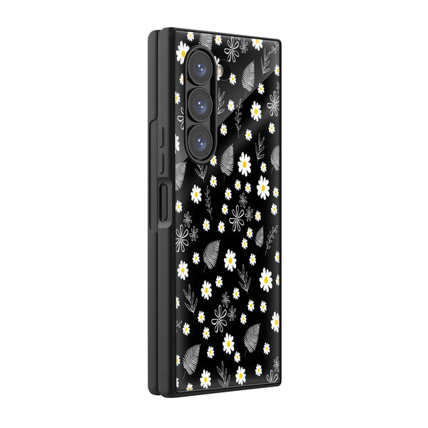 Monochrome Garden Samsung Z Fold Glass Case image 0