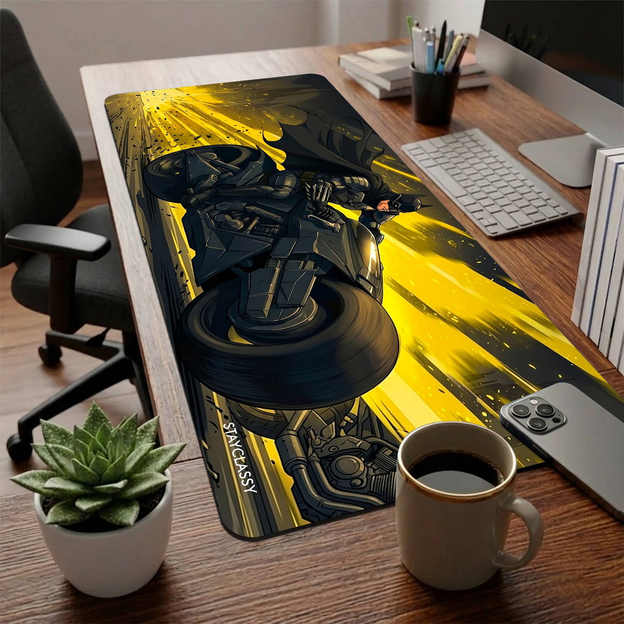 Batman Riding Desk Mat image 1