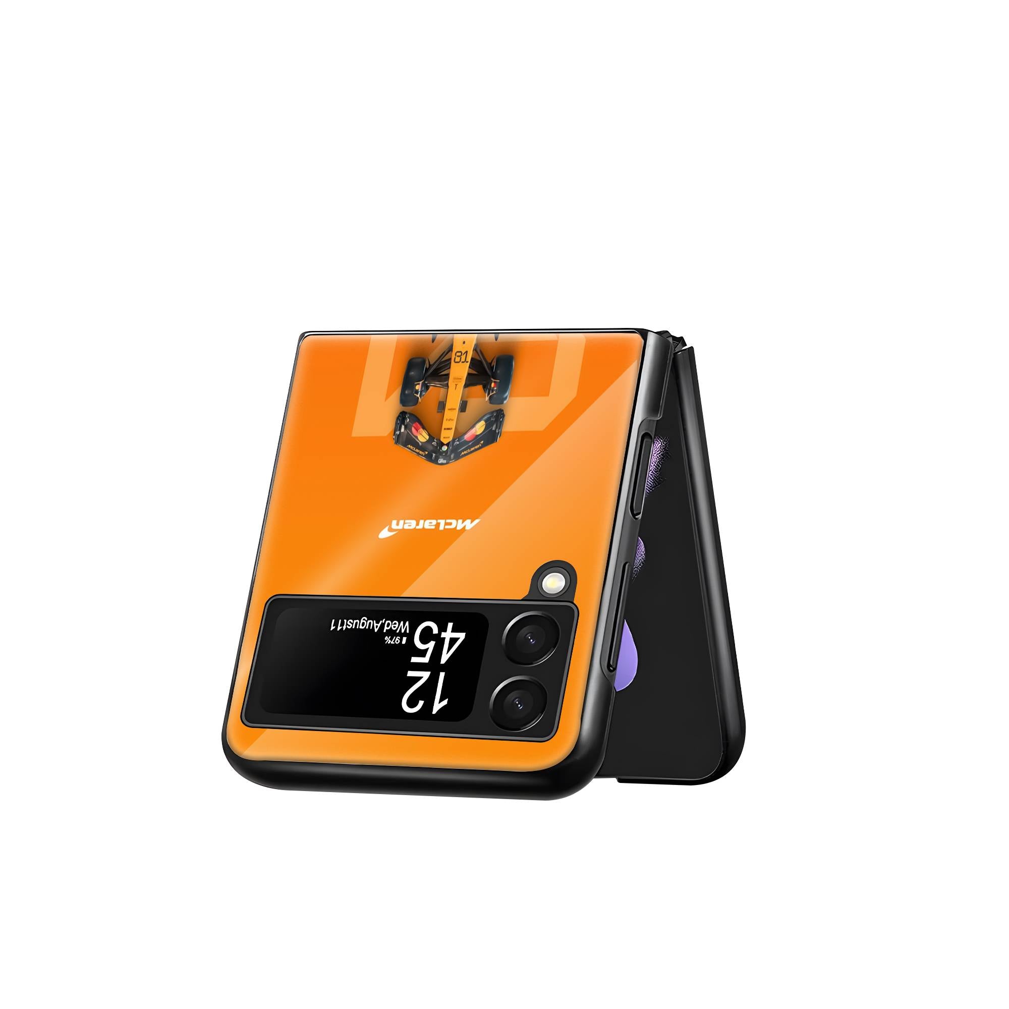 McLaren 81 Samsung Z Flip Glass Case image 2