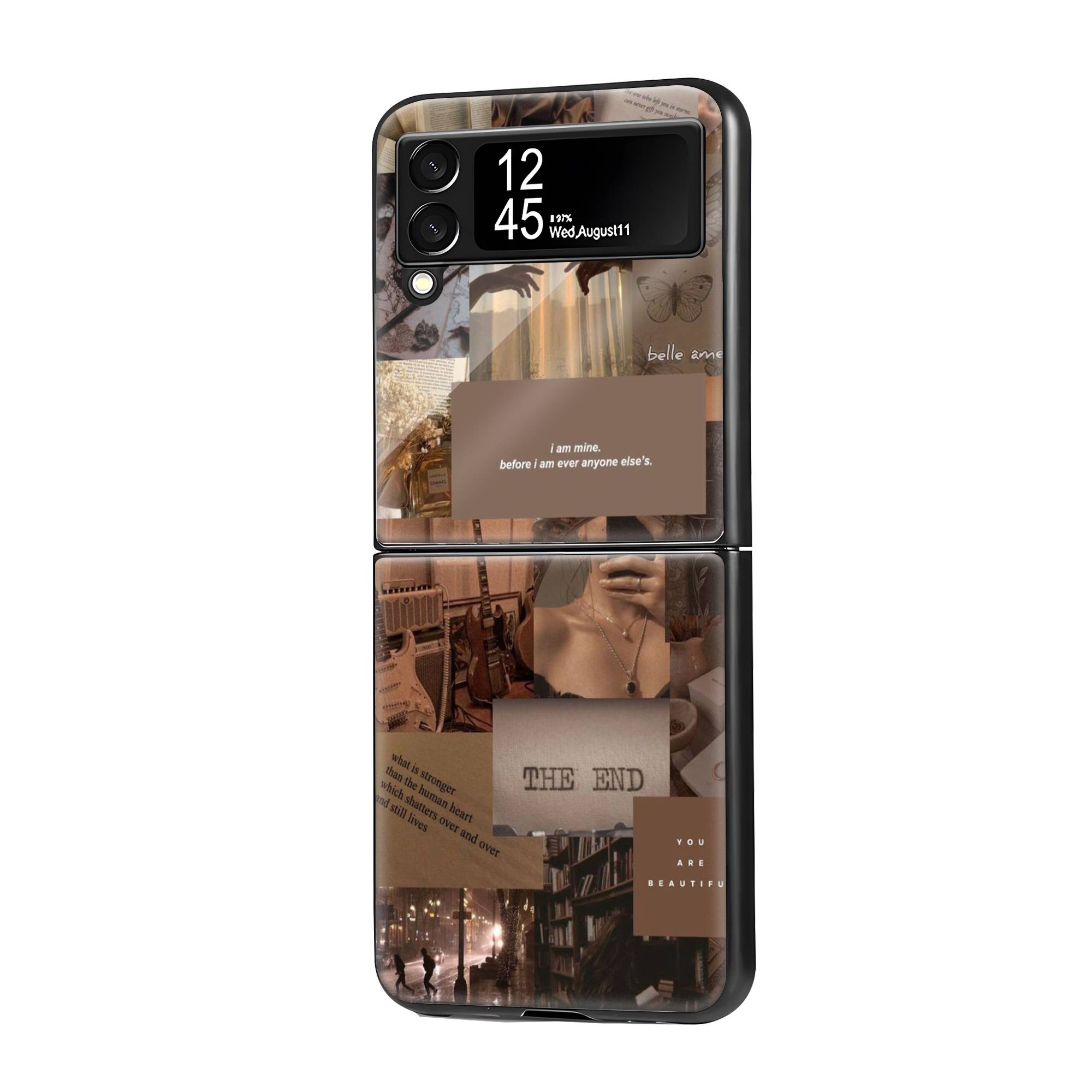 Addicted Samsung Z Flip Glass Case image 0 Main image