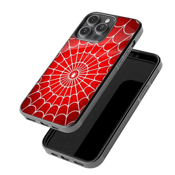 Spidey Web Glass Case image 2