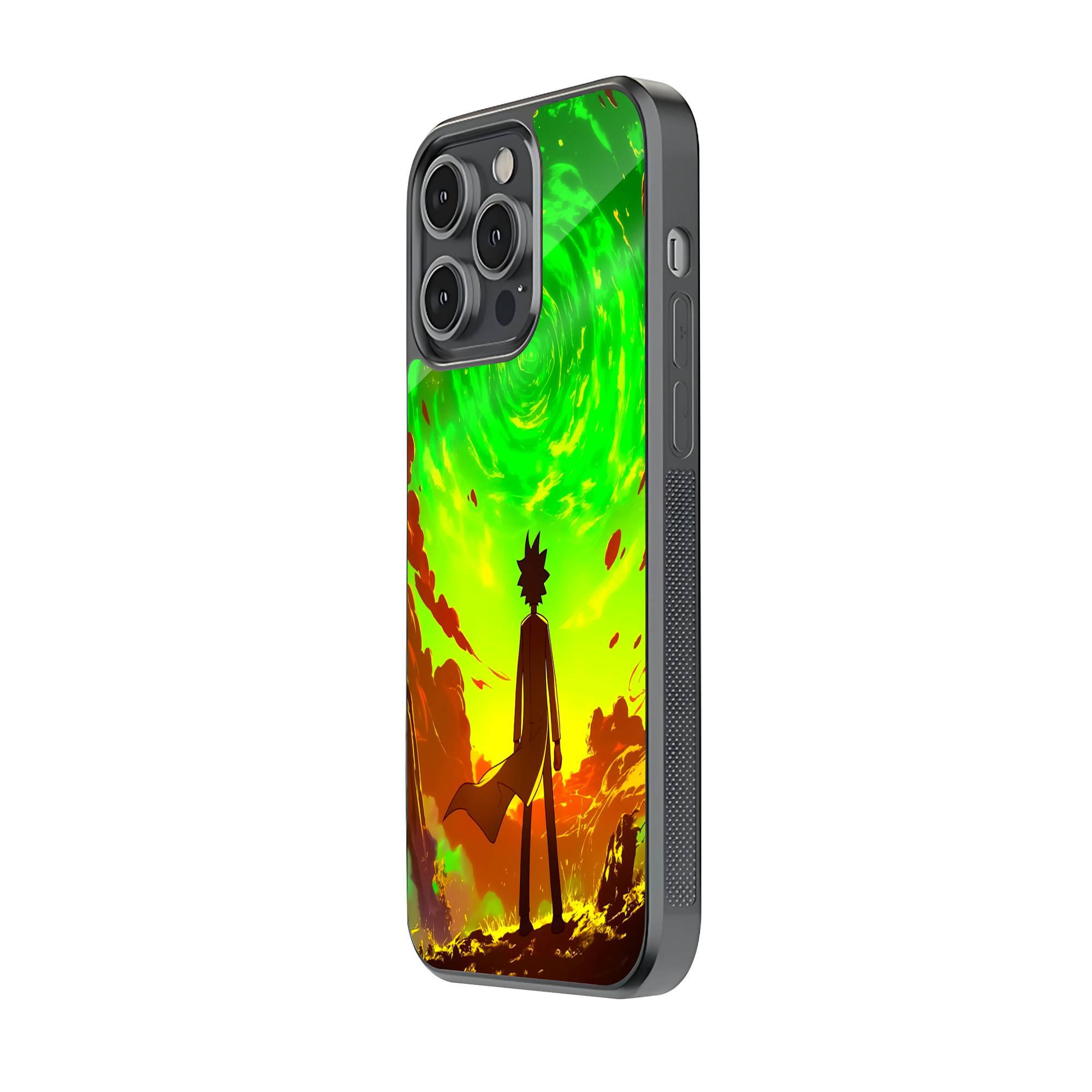 Rick and Morty Glass Case image 1