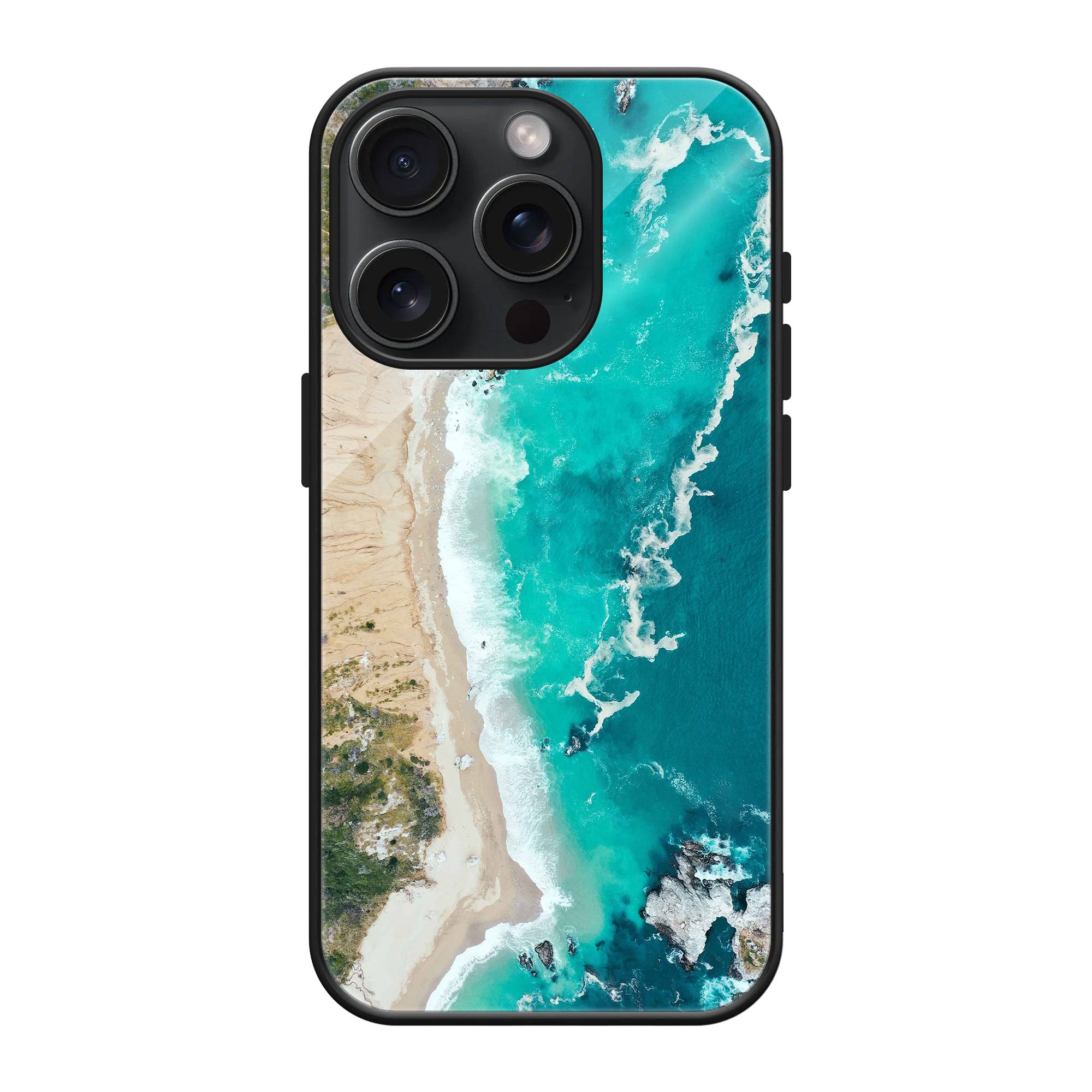 Ocean Waves Glass Case image 0 Main image