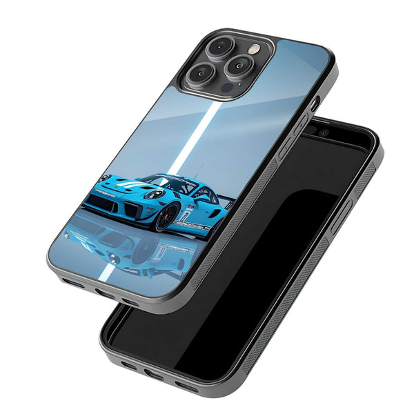 Apex Blue Glass Case image 2