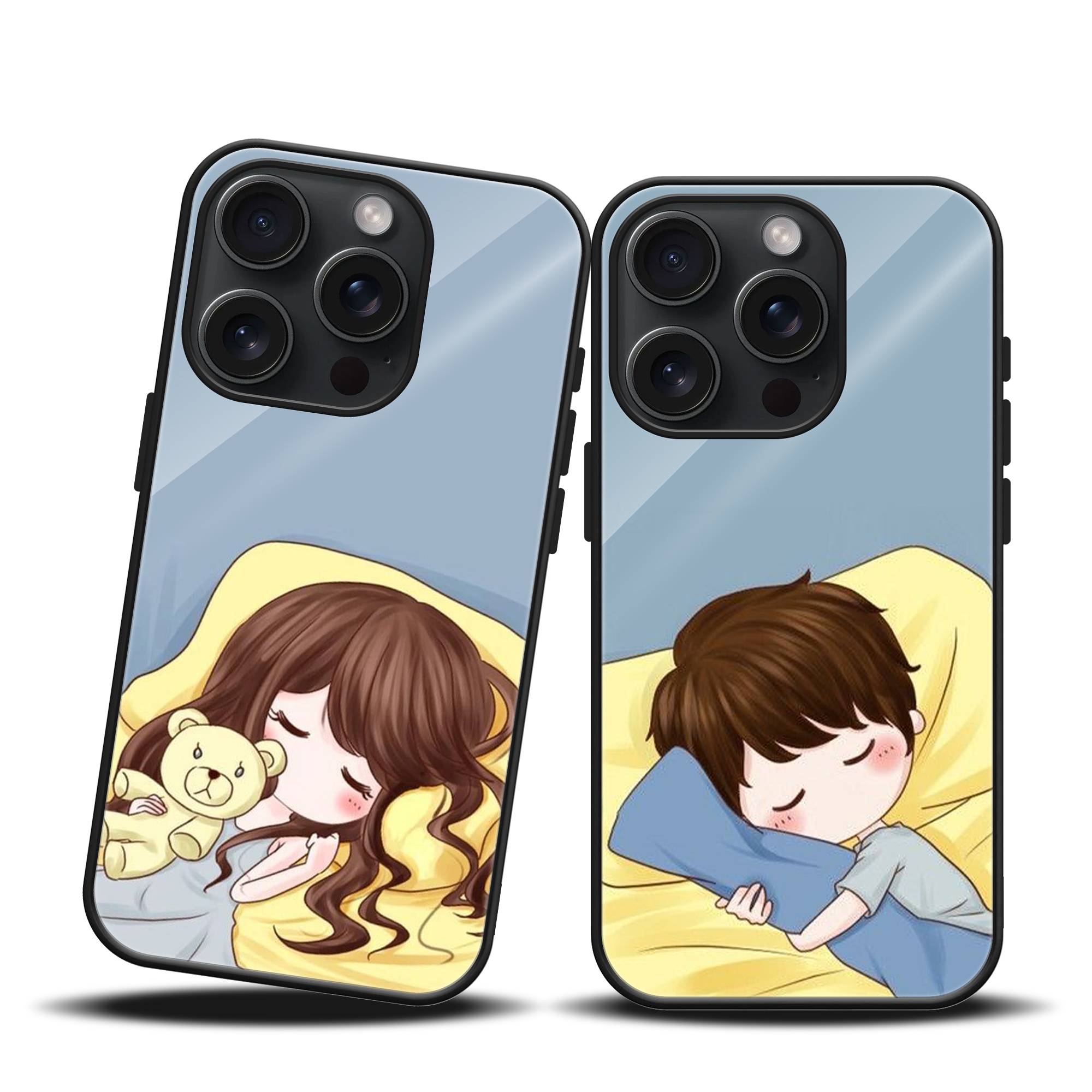 Dreaming Together Couple Mobile Case image 0