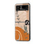 Line Art Samsung Z Flip Glass Case image 0