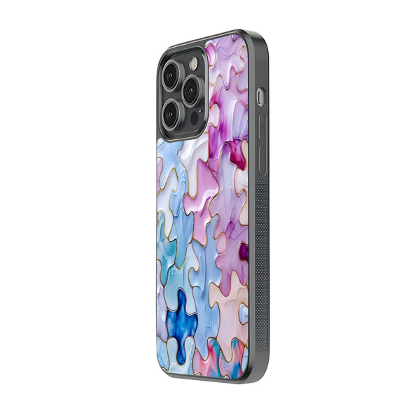 Marble Puzzle Glass Case image 1