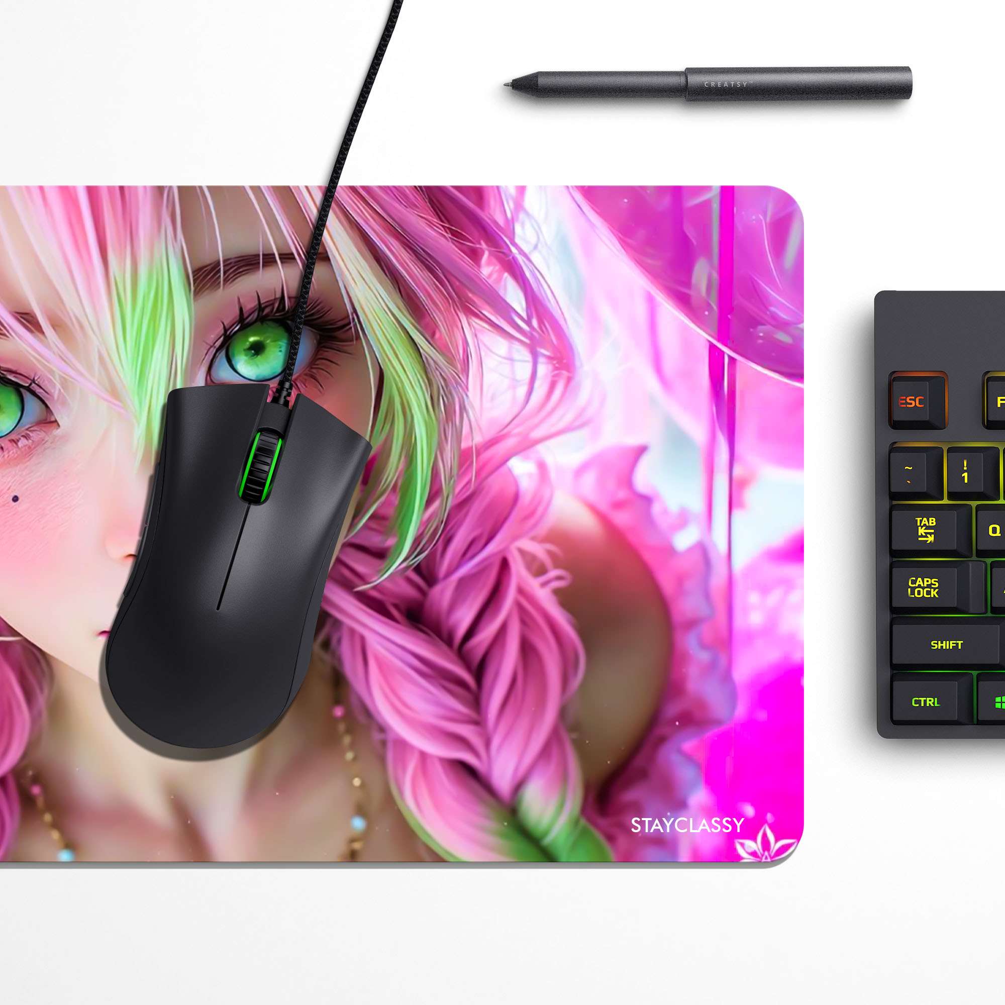 Mitsuri Kanroji Desk Mat image 2