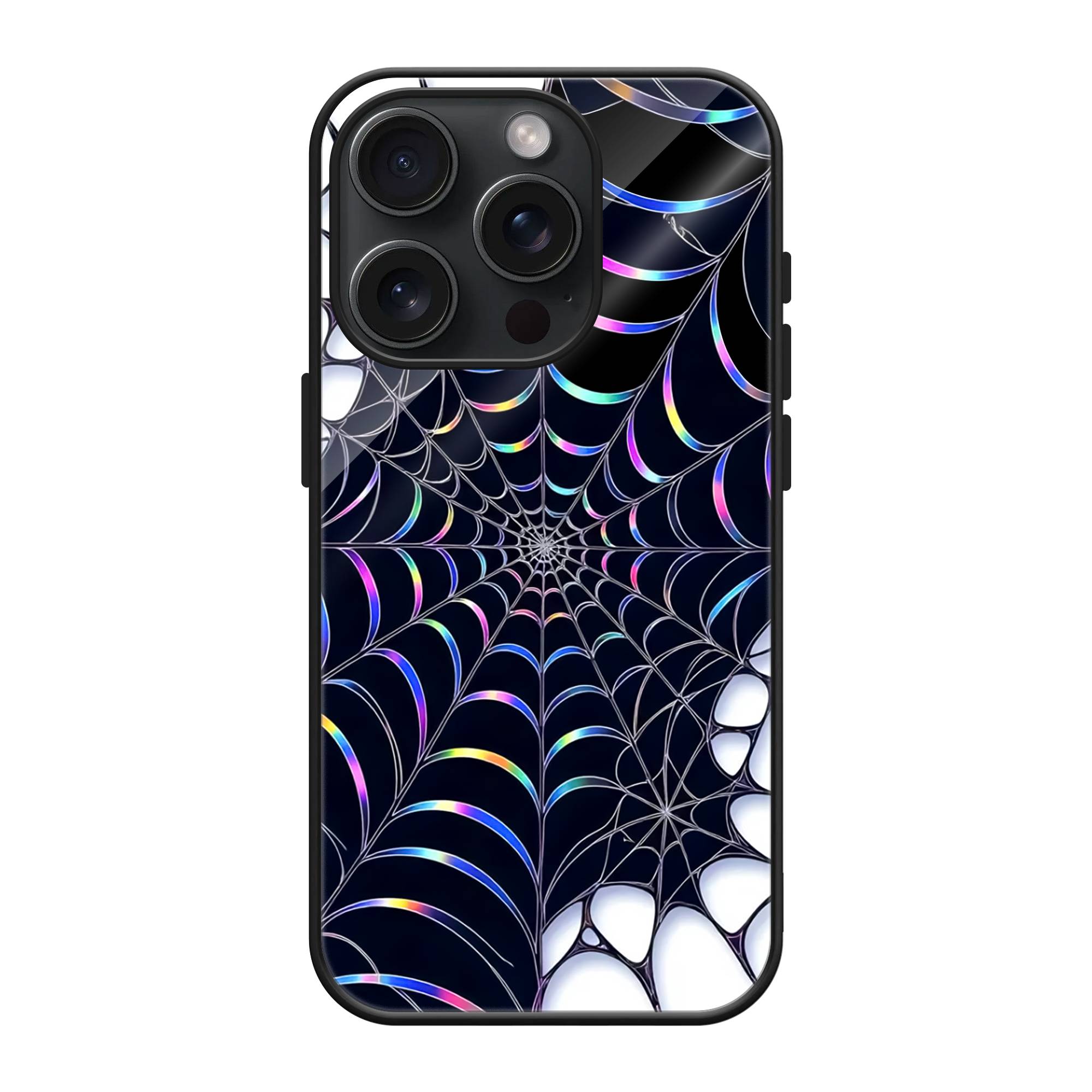 Holographic Web Glass Case image 0 Main image