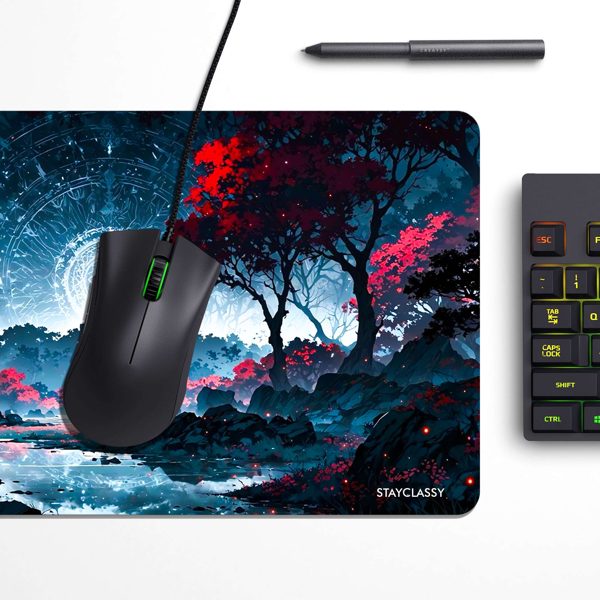Magical Fortress Desk Mat image 2