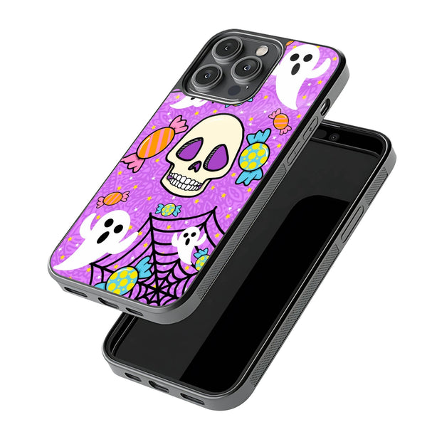 Cute Ghost Glass Case image 2