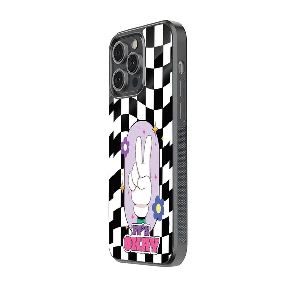 Checkerboard Glass Case image 1