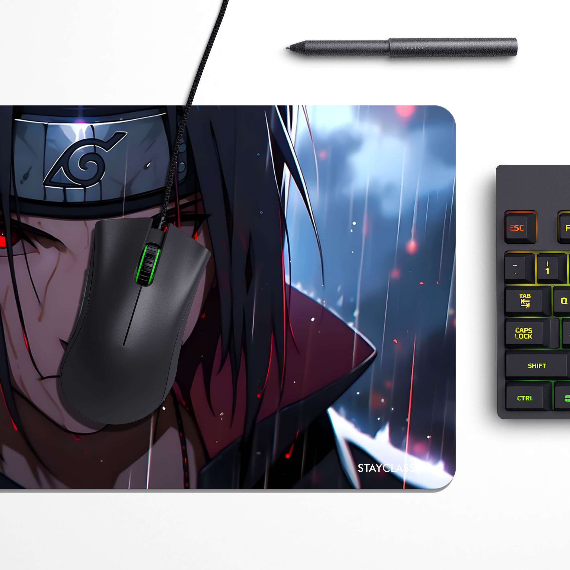Itachi Uchiha Desk Mat image 2