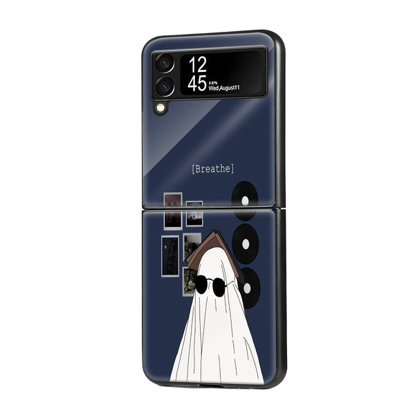 Breathe Samsung Z Flip Glass Case image 0