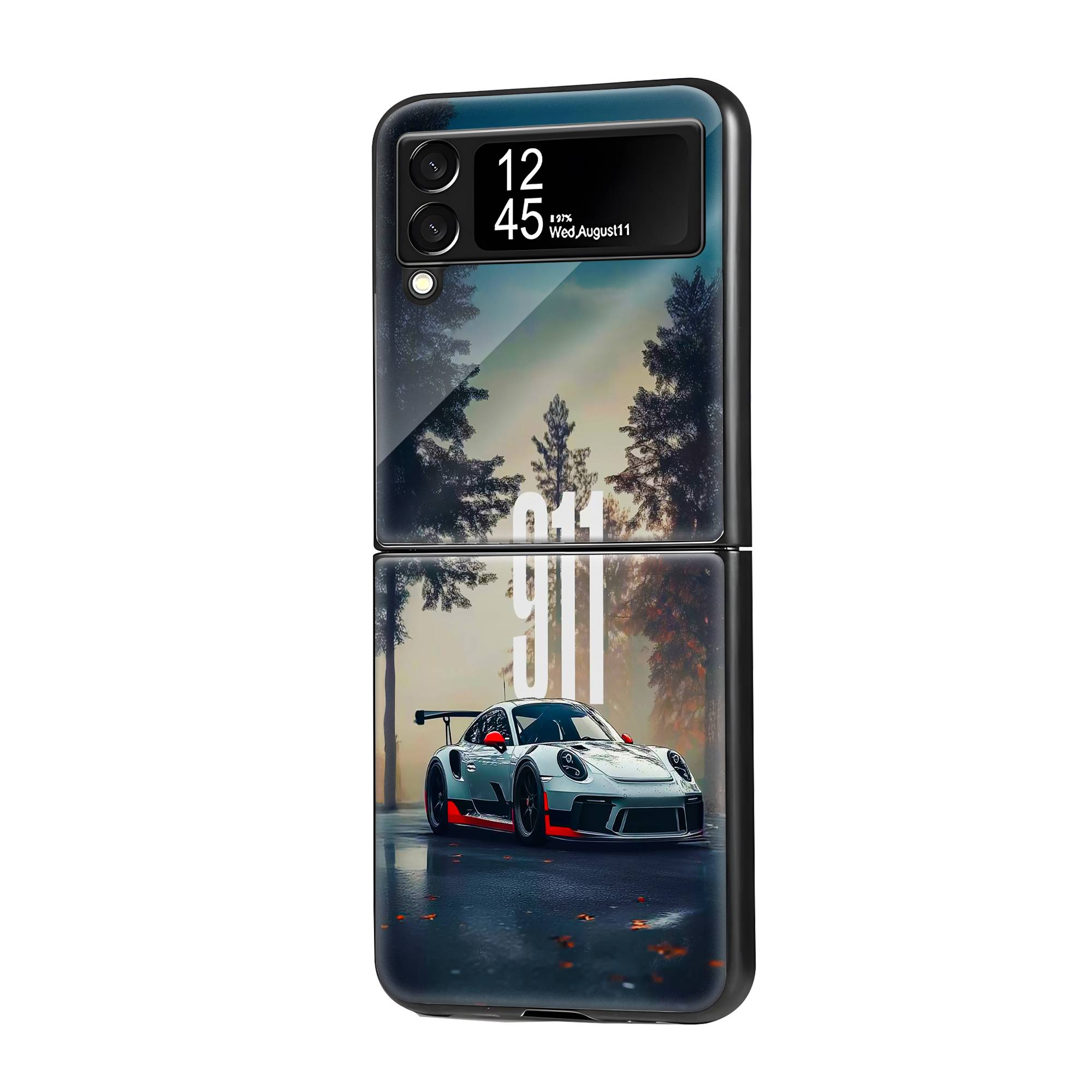 911 Legend Samsung Z Flip Glass Case image 0 Main image