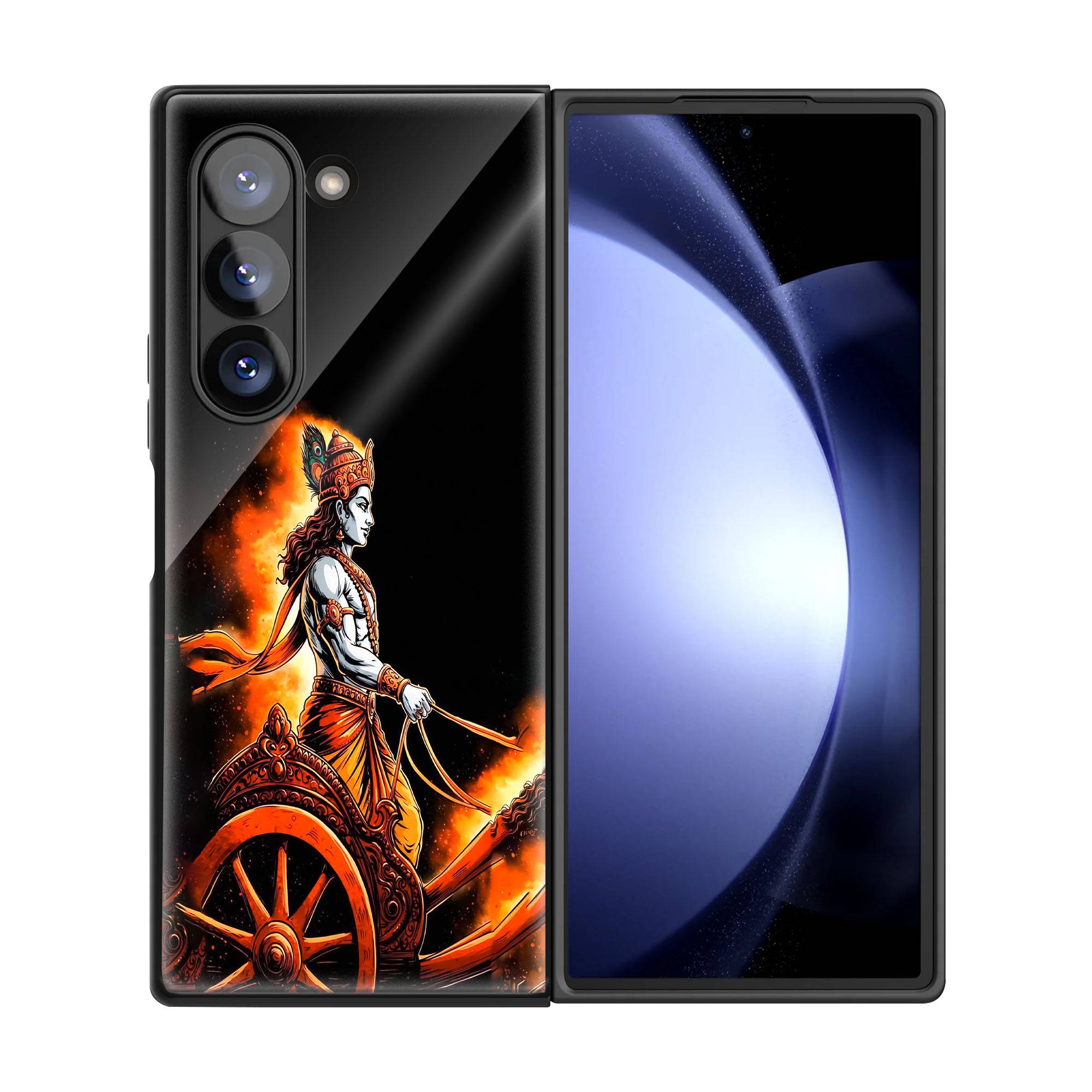Sarathi Samsung Z Fold Glass Case image 2