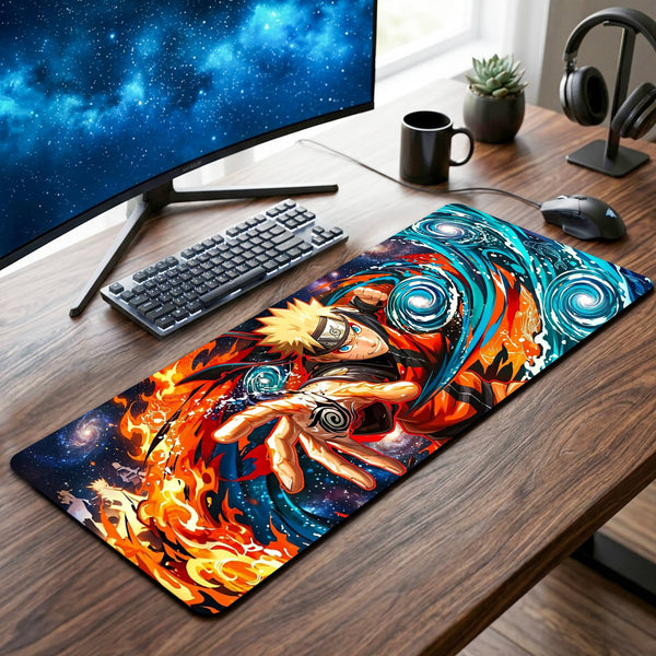 Naruto Uzumaki Desk Mat - 12 x 32 Inch image