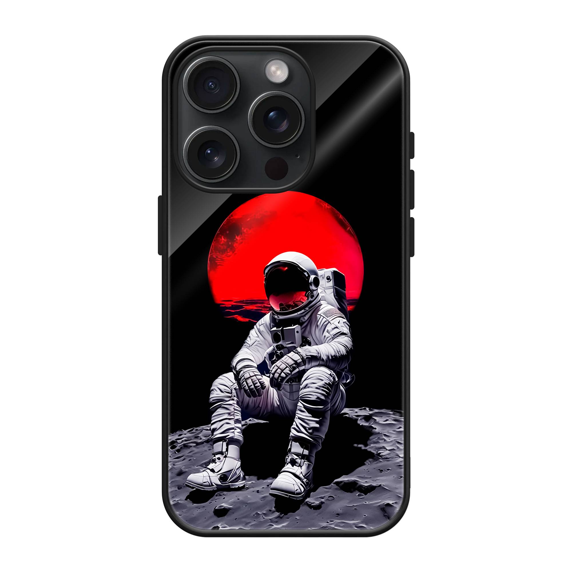Moon Surface Glass Case image 0 Main image