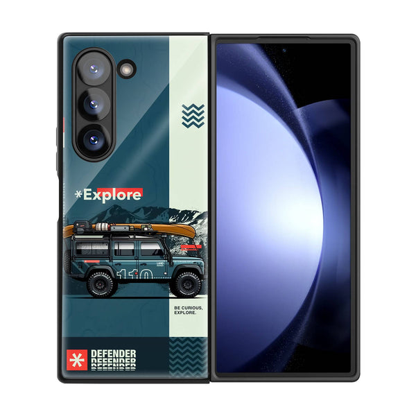 Off-Road Adventure Samsung Z Fold Glass Case image 2