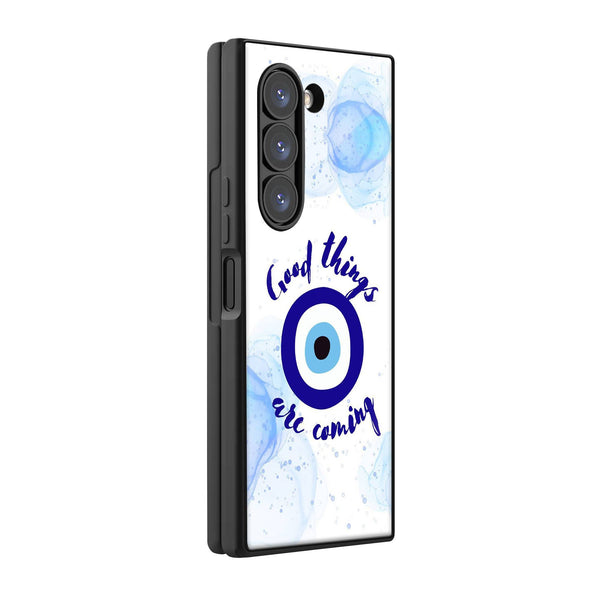 Lucky Eye Samsung Z Fold Glass Case image 0