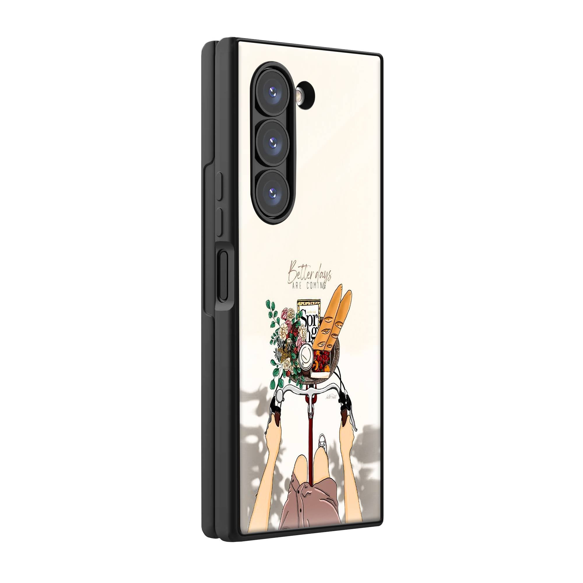 Better Days Samsung Z Fold Glass Case image 0 Main image