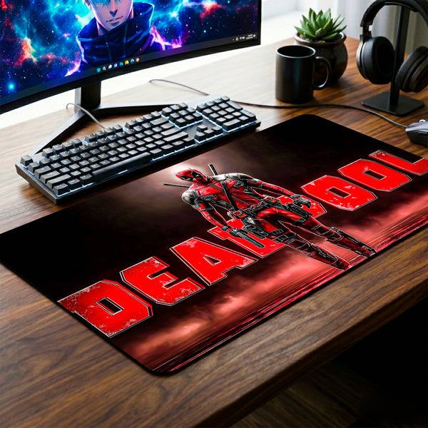 Standing Deadpool Desk Mat - 14 x 23 Inch image