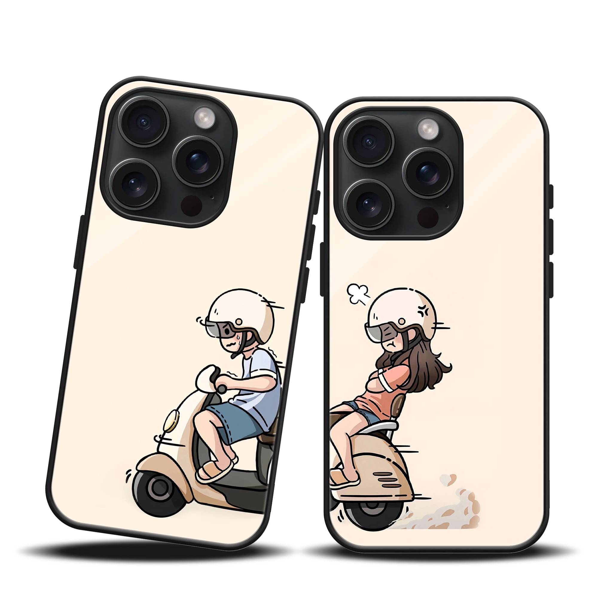Ride to remember Couple Mobile Case image 0