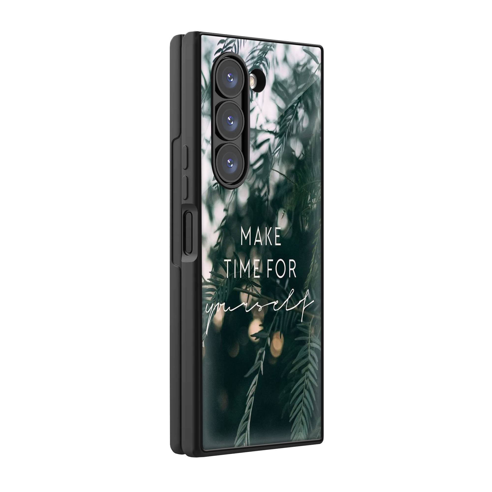 Time For Yourself Samsung Z Fold Glass Case image 0