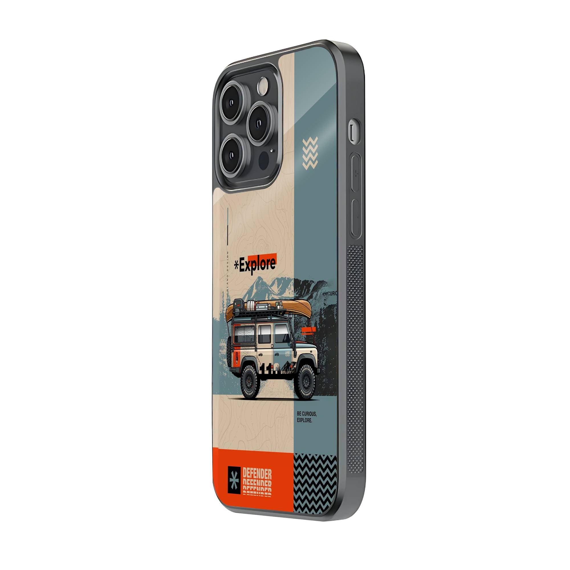 Defender Trails Glass Case Secondary image