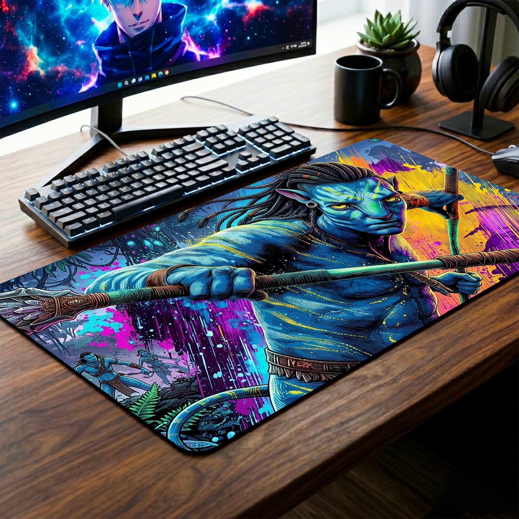 Jake Sully Desk Mat - 14 x 23 Inch image