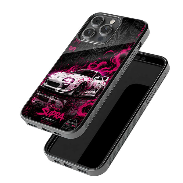 White Supra Glass Case image 2